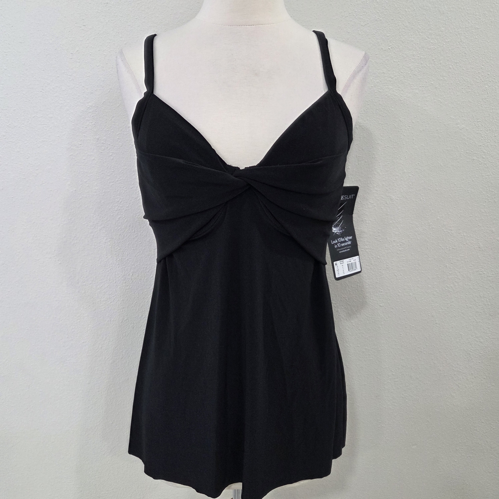 Miraclesuit Black Twist Swim Coverup